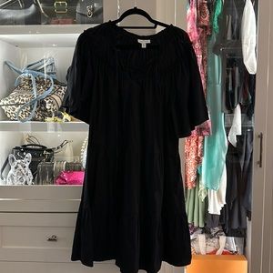Black Flowy Topshop Dress